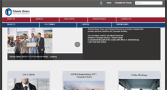 Desktop Screenshot of dinaretours.co.za